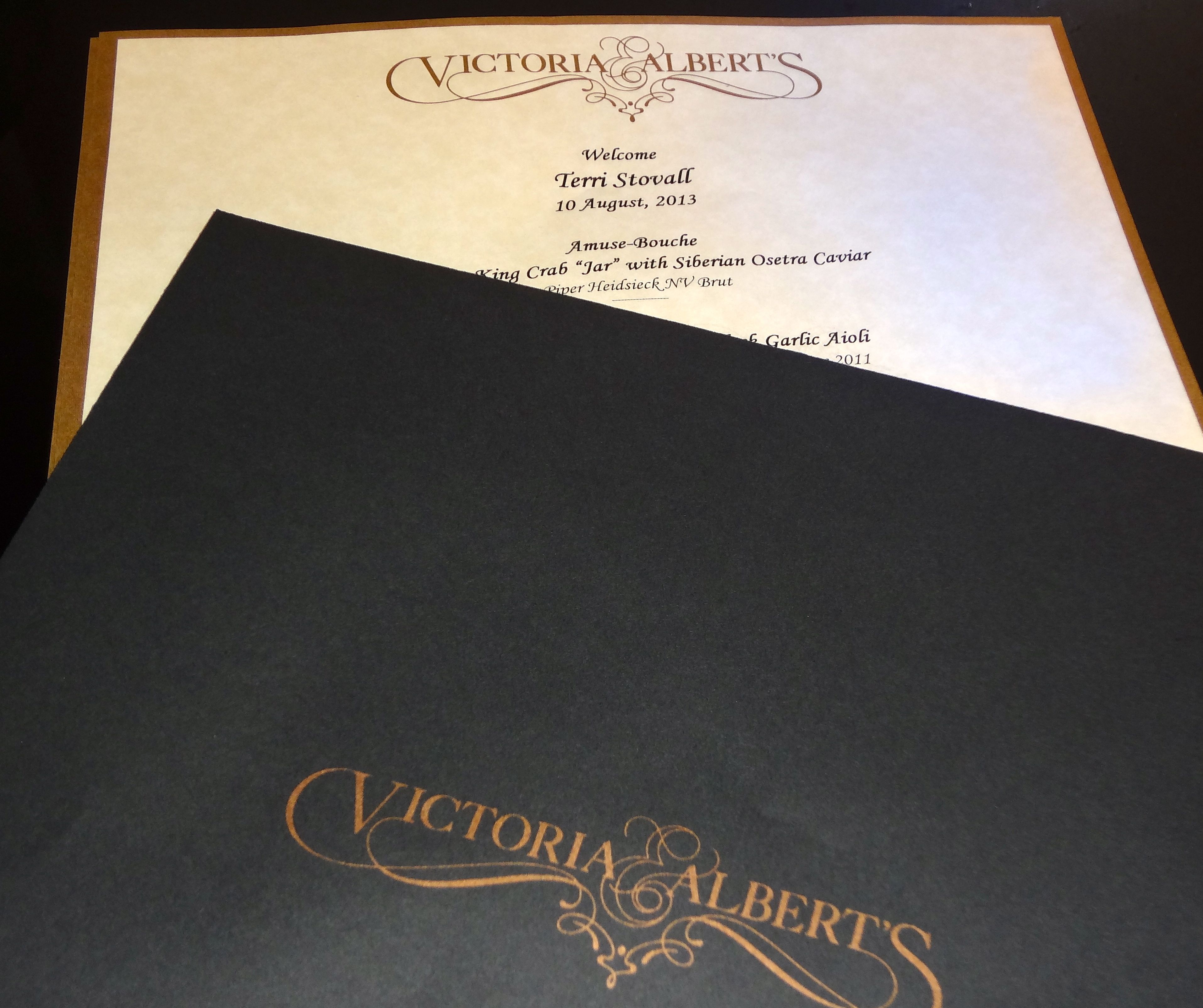 Victoria & Albert’s, 3 Generations, & the BEST Coffee Ever! : Doc's ...